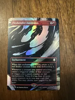 Firebender Ascension (Borderless) Avatar: The Last Airbender Foil - Image 1