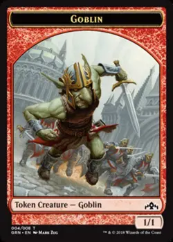 Goblin Token - Guilds of Ravnica - Near Mint - Image 1