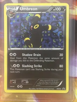 Umbreon BW93 Black & White Black Star Promo Holo Pokemon TCG NM - Image 2