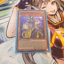 1X MITHRA THE THUNDER VASSAL OP02-EN006 SUPER UNLIMITED NEAR MINT YUGIOH - Image 1