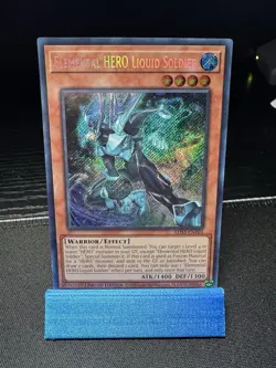 Yugioh! LP Elemental HERO Liquid Soldier - LDS3-EN103 - Secret Rare - Limited Ed - Image 2