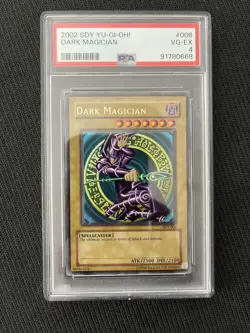 Yugioh! PSA 4 2002 Dark Magician SDY-006 Ultra Rare Unlimited - Image 1