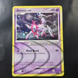 Pokemon TCG Arceus Holo Rare Card AR7/9 - Image 2