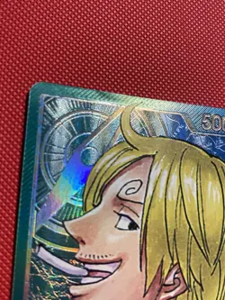 DENT One Piece Card Game TCG Sanji OP02-026 Alt Art Leader Paramount War - Image 5