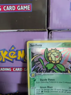 Sunflora 16/115 HOLO NM EX Unseen Forces Pokemon Card 2005 Near Mint Holofoil - Image 2