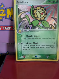 Sunflora 16/115 HOLO NM EX Unseen Forces Pokemon Card 2005 Near Mint Holofoil - Image 4