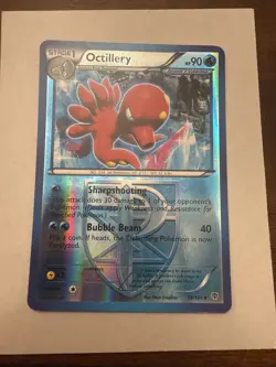 Octillery 19/101 Plasma Blast Reverse Holo Uncommon Pokemon Card TCG English LP - Image 1