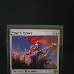 Magic The Gathering Voice of Victory (033) Tarkir: Dragonstorm Regular - Image 2
