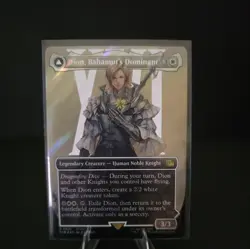 Dion, Bahamut's Dominant (Borderless) (Surge Foil) Final Fantasy Foil - Image 1