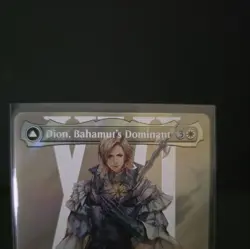 Dion, Bahamut's Dominant (Borderless) (Surge Foil) Final Fantasy Foil - Image 2