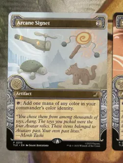 Avatar Commander Bundle SOL RING ARCANE SIGNET SWIFTFOOT BOOTS (Showcase) Promos - Image 2