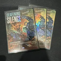 Deafening Silence 0120 Foil NM Pack Fresh EOE Special Guest, Priced for One - Image 1
