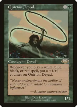 Quirion Dryad 89 Rare Planeshift PLS MTG - Image 1