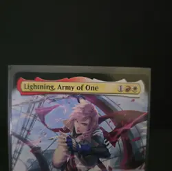 MTG Lightning, Army of One (Extended Art) Final Fantasy Regular - Image 2