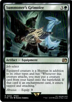 Summoner's Grimoire R FINAL FANTASY 205 NM - Image 1