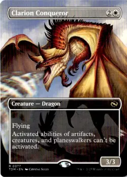 Clarion Conqueror (Borderless) R Tarkir: Dragonstorm 377 NM - Image 1