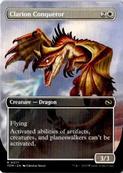 Clarion Conqueror (Borderless) R Tarkir: Dragonstorm 377 NM - Image 2