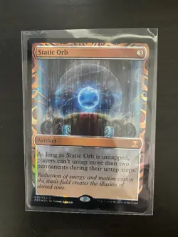 MTG Static Orb Masterpiece Series FOIL Mythic Rare Near Mint - Image 1