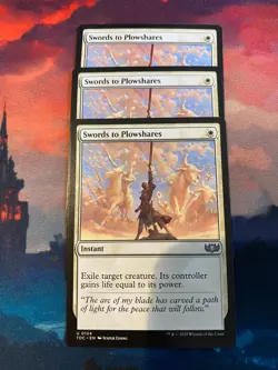 MTG Tarkir Dragonstorm Swords to Plowshares x 3 - Image 1