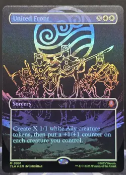 United Front #331 Avatar: The Last Airbender Borderless Foil Mythic - Image 1