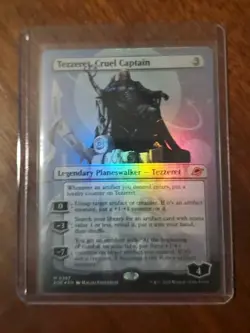 Tezzeret, Cruel Captain (Borderless) Edge of Eternities Foil #0287 - Image 1