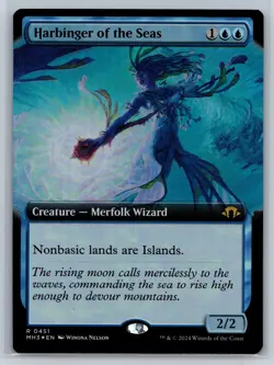 Harbinger of the Seas (Extended Art) Holo R Modern Horizons 3 451 NM - Image 1