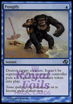 Pongify 1x FOIL PLC MTG Planar Chaos Uncommon MINT blue - Image 1