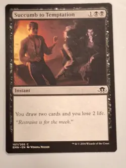 Succumb to Temptation - Eldritch Moon Magic the Gathering MTG Nice! - Image 1