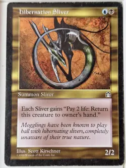 Hibernation Sliver - Stronghold - Magic the Gathering MTG Nice! - Image 1