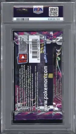2014 Pokemon XY Phantom Forces Booster Pack Featuring Mega Gengar PSA 9 - Image 2