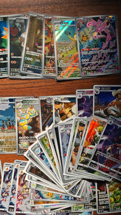 Pokemon Chinese Card 100 pcs AR & CHR Full Art Holo Card Bulk Pack Lot Wholesale - Image 2