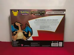 Pokemon TCG 25th Anniversary Celebrations Lance's Charizard V Collection Box - Image 2