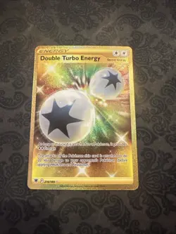 Double Turbo Energy (Secret) 216/189 Swsh10: Astral Radiance Holo Pokemon Card - Image 1