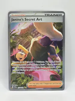 Pokemon TCG Janine's Secret Art 173/131 Prismatic Evolutions SIR - Image 1