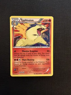 Pokemon TCG - Typhlosion - 20/162 - XY Breakthrough - NM Holo Rare - Image 1