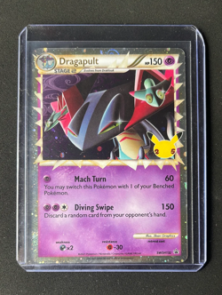 Pokemon TCG Sword & Shield Black Star Promo Dragapult SWSH132 - Image 1