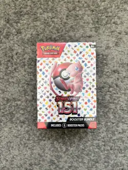 Pokemon TCG 151 Scarlet & Violet Booster Bundle (6 Booster Packs) - New & Sealed - Image 1