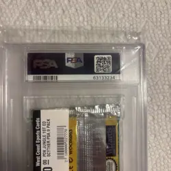 Pokemon WOTC Jungle Foil Pack 1st Edition Scyther PSA 9 - Image 5