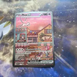 Pokemon TCG Mew EX SVP053 Black Star Promos Near Mint Condition - Image 1