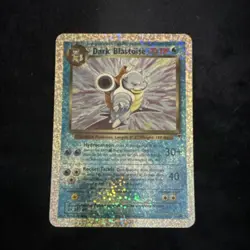 Pokemon Dark Blastoise 2002 Legendary Jumbo Box Topper S2/S4 70 HP Reverse Holo - Image 1