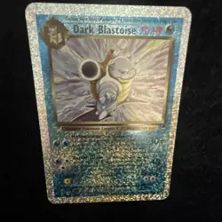 Pokemon Dark Blastoise 2002 Legendary Jumbo Box Topper S2/S4 70 HP Reverse Holo - Image 3