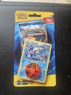 Pokemon XY Evolutions Greninja Blister - Factory Sealed - Image 1