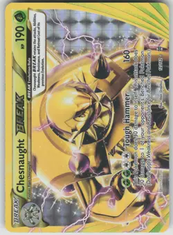 Pokemon TCG Chesnaught BREAK Ultra Rare XY - BREAKthrough 12/162 - Image 1