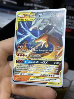 Reshiram & Charizard GX 20/214 Unbroken Bonds 2019 WORLD CHAMPIONSHIP Pokemon - Image 4