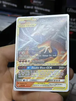 Reshiram & Charizard GX 20/214 Unbroken Bonds 2019 WORLD CHAMPIONSHIP Pokemon - Image 5