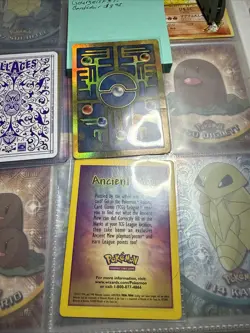 Pokemon TCG Ancient Mew Reverse Holo Movie Promo 2000 - Image 2