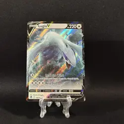 Lugia V 138/195 Holo Rare V Silver Tempest 2022 Pokemon TCG - NM - Image 1