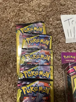 Pokemon Unified Minds Hanger Box Sealed (3 Booster Packs) Plus 5 Sample Packs - Image 3