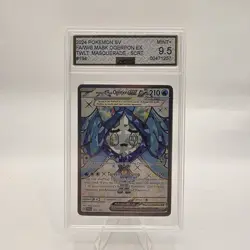 Pokemon SV06 Twilight Masquerade 194/167 Wellspring Mask Ogerpon AGS 9.5 MINT+ - Image 1