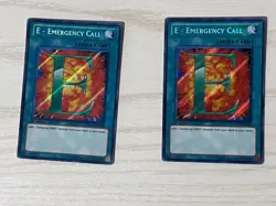 Yugioh! LP 2x E - Emergency Call - RYMP-EN024 - Secret Rare 1st Lightly Played - Image 1